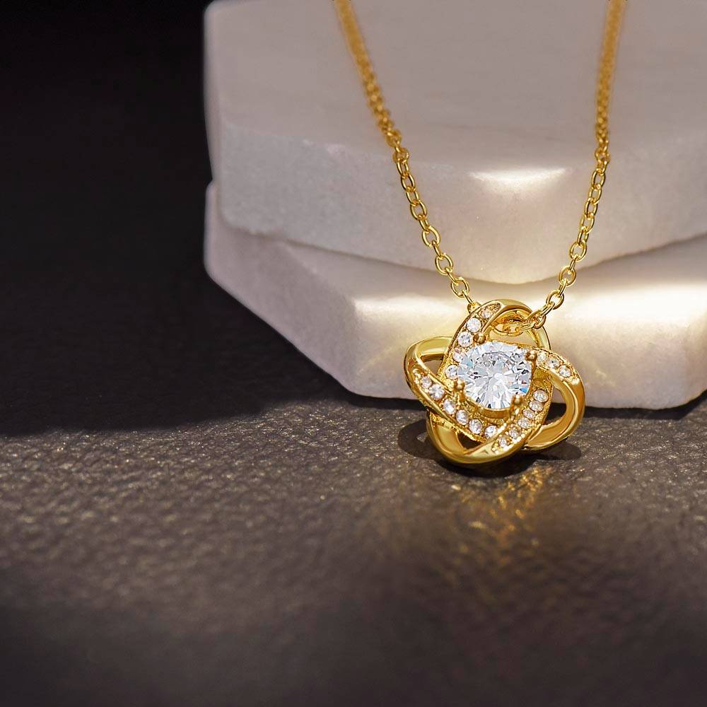 To My Beautiful Soulmate | Love Knot Necklace