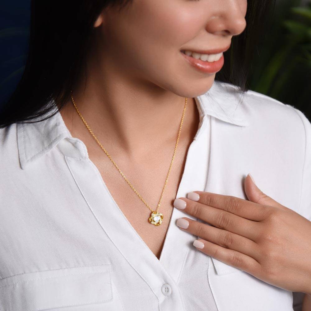 To My Beautiful Soulmate | Love Knot Necklace