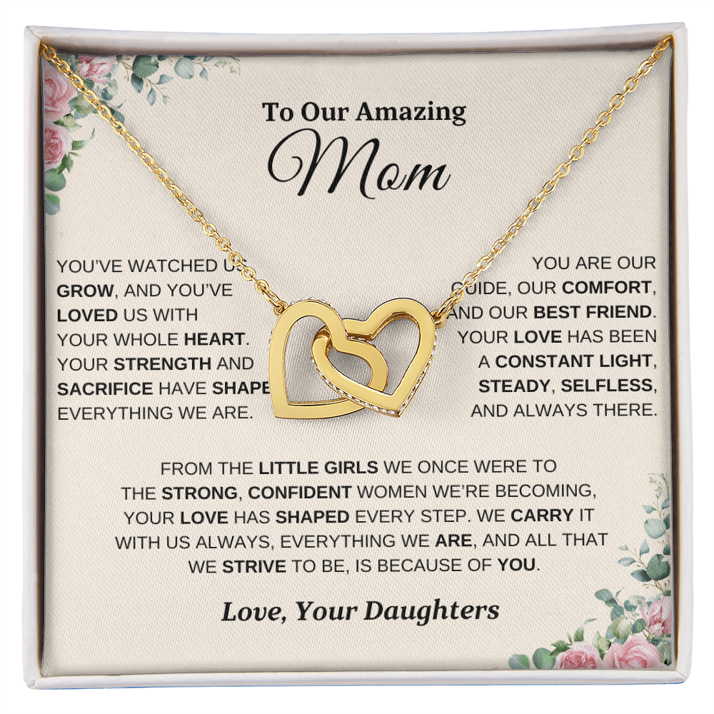 To Our Mom | Interlocking Hearts Necklace
