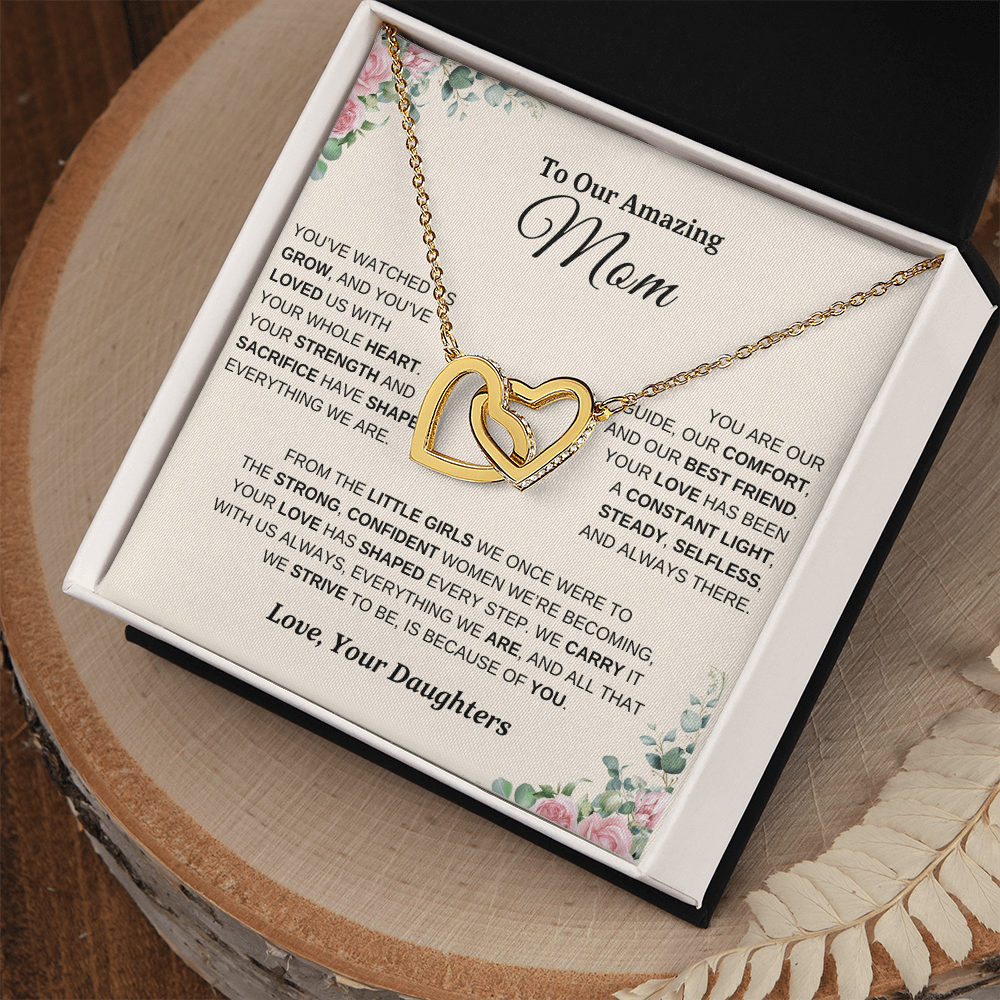 To Our Mom | Interlocking Hearts Necklace