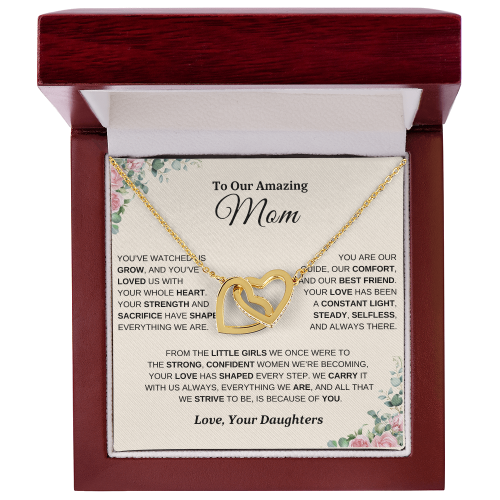 To Our Mom | Interlocking Hearts Necklace
