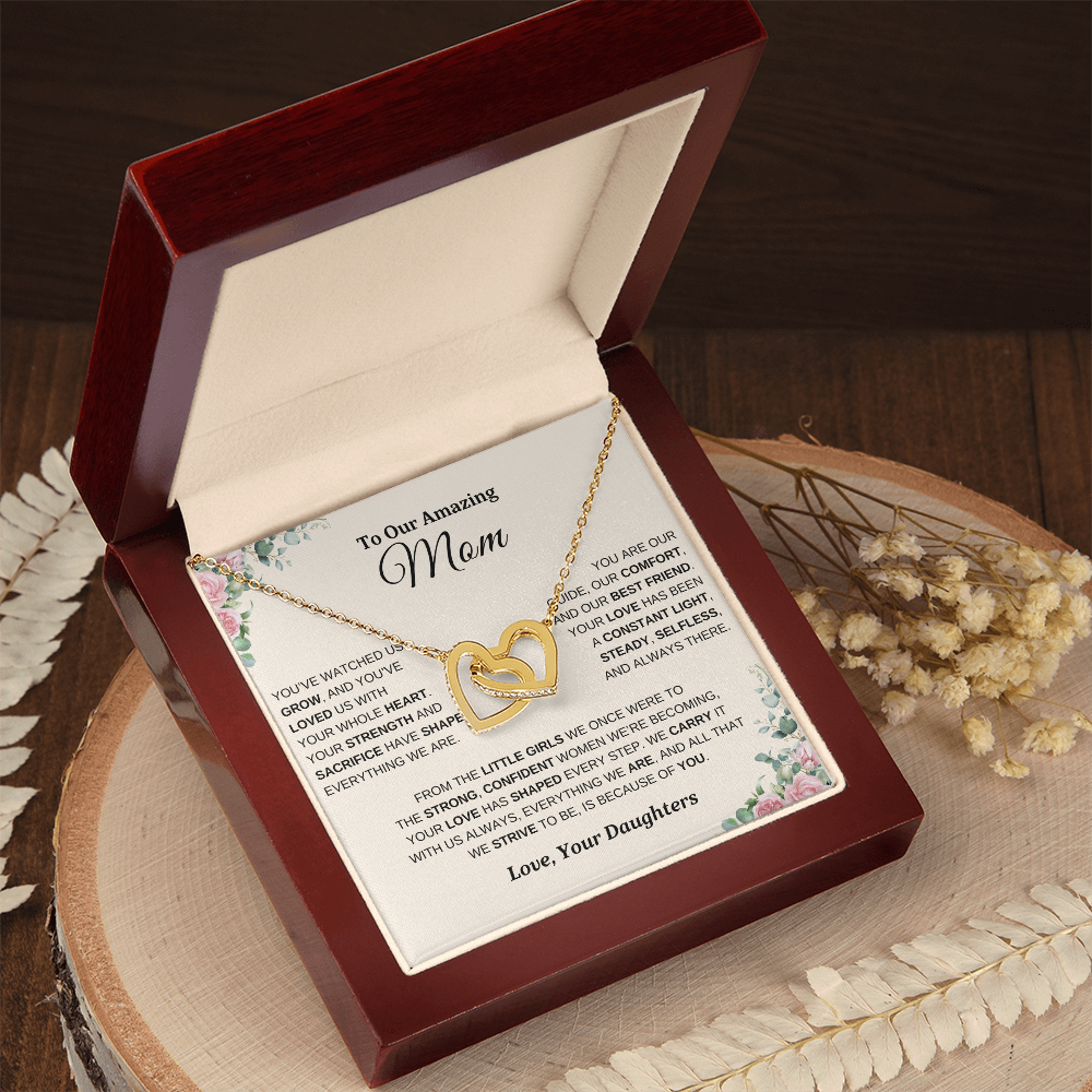 To Our Mom | Interlocking Hearts Necklace