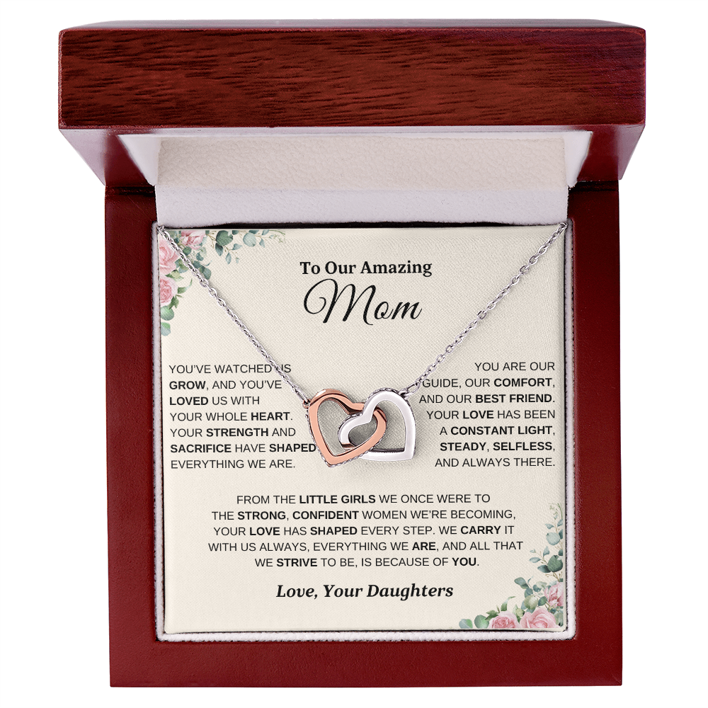 To Our Mom | Interlocking Hearts Necklace