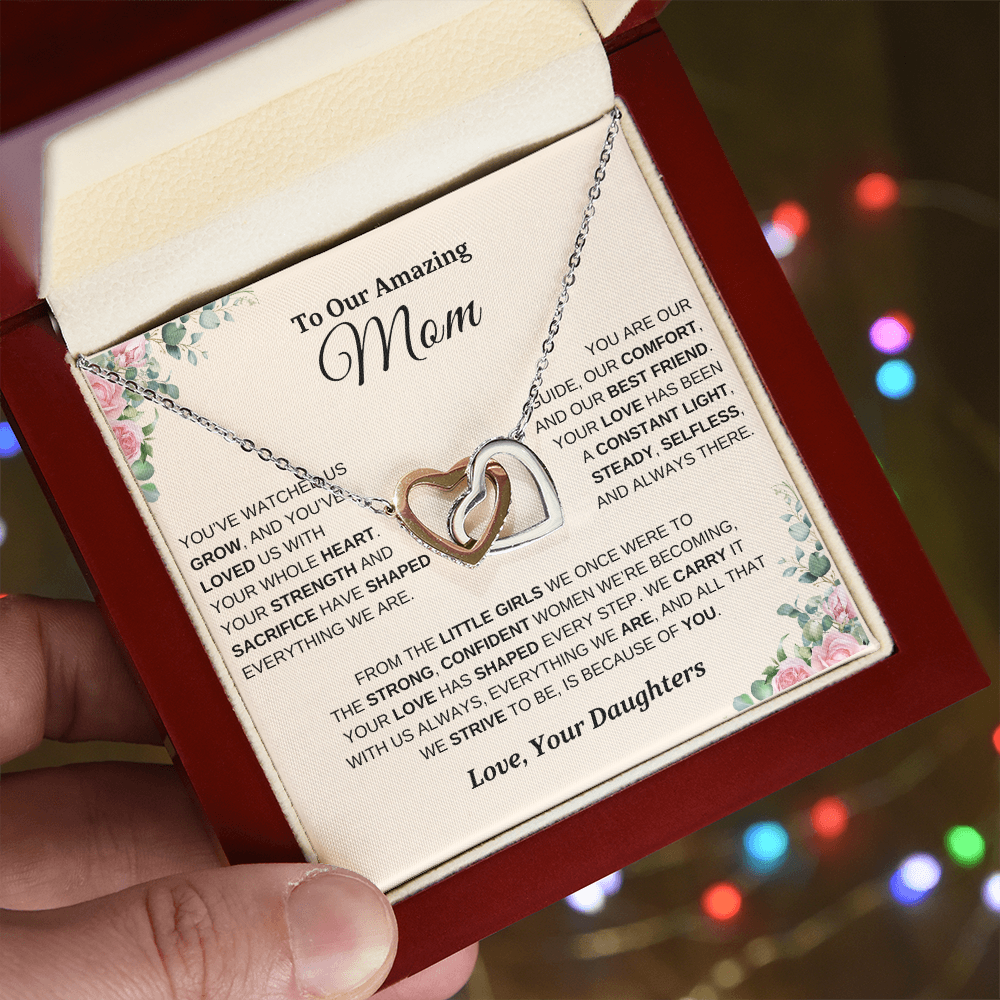 To Our Mom | Interlocking Hearts Necklace