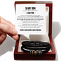 To My Son, Father & Son | Love You Forever Bracelet