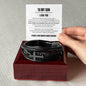 To My Son, Father & Son | Cross Bracelet