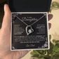 To My Daughter, Love Dad | Forever Love Necklace