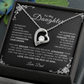 To My Daughter, Love Dad | Forever Love Necklace
