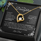 To My Daughter, Love Dad | Forever Love Necklace